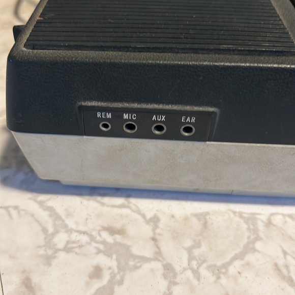 Vtg General Electric GE Model M8420A Cassette Recorder Automatic ALC with Mic - Picture 13 of 16